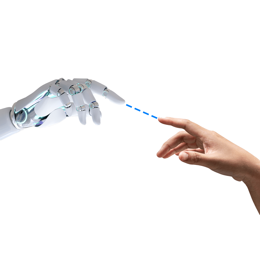 Ilustración de inteligencia artificial conversacional