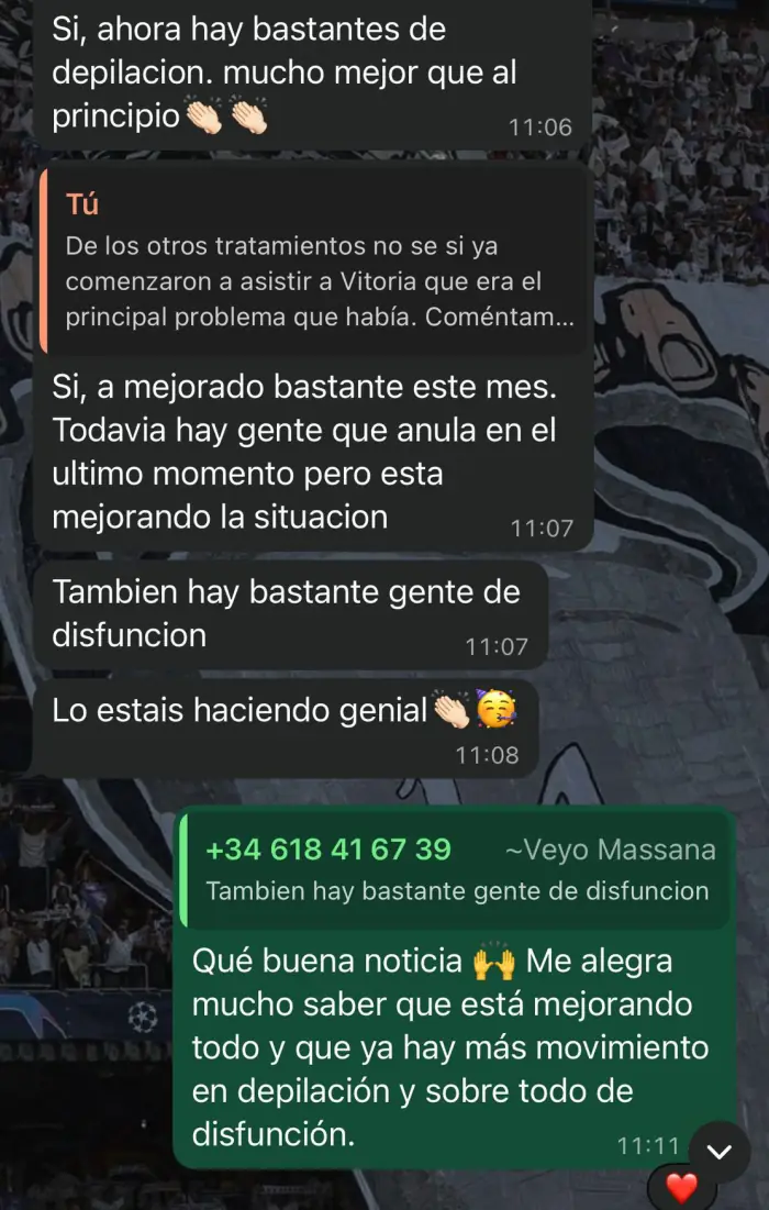 Testimonio cliente centro médico